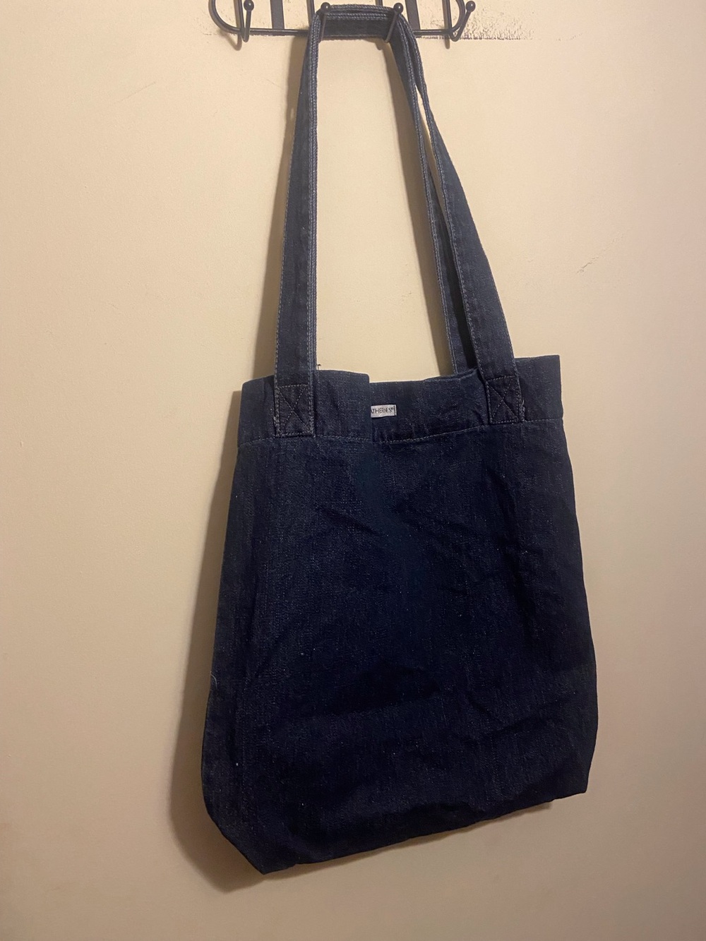 Catherine’s Dark Denim Tote Bag